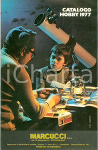 Materiale pubblicitario d’epoca 1977 MILANO Azienda radio MARCUCCI Catalogo hobby elettronica ILLUSTRATO 1