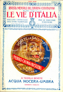 Giornale, rivista storica 1925 LE VIE D ITALIA TCI Ascesa del GEBEL HAMED in Eritrea Anno XXXI n°2 BISLERI 1