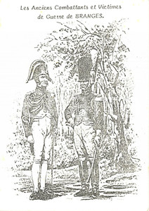 Oggetto da collezione cartaceo 1988 BRANGES JeanPaul GUILLEMIN Repas anciens combattants victimes guerre Menu 1