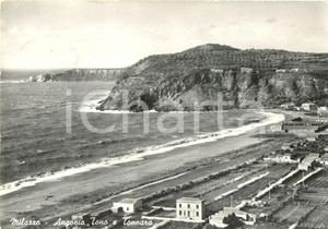 Cartolina originale da collezione 1962 MILAZZO ME Spiaggia di TONO e Tonnara Cartolina postale FG VG 1