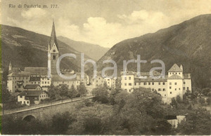 Cartolina originale da collezione 1920 ca RIO DI PUSTERIA / MUHLBACH BZ Panorama del paese Cartolina FP NV 1