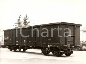 Fotografia d epoca originale 1980 ca MILANO  SOCIMI Carro merci tipo E10S Fotografia 1