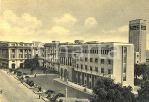Cartolina originale da collezione 1958 SALERNO Veduta di piazza GIOVANNI AMENDOLA Cartolina FG VG 1
