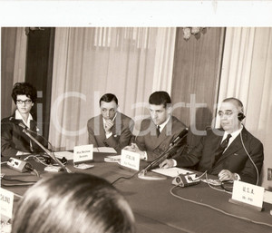 Fotografia d epoca originale 1962 MILANO Congresso Internazionale CARBION Sig, FRASCOLLA Fotografia 1
