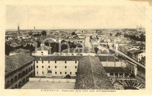 1920 ca PADOVA Veduta della cittÃ  dall'Osservatorio astronomico *Cartolina FP NV DATA: 1920 circaLUOGO: PADOVATITOLO: LA CITTA' VISTA DALL'OSSERVATORIO ASTRONOMICODESCRIZIONE: Cartolina postale d'epoca.  EDITORE: G.V.P.  FORMATO: FP  CONDIZIONI: buone (ma pieghe e smussature angolari).  Cartolina postale d'epoca, originale, autentica, FP, NV.    originale e autentica 1
