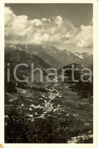 Cartolina originale da collezione 1937 SAPPADA BL CADORE Veduta aerea dell abitato Cartolina postale FP VG 1