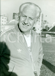 Fotografia d epoca originale 1966 MIDDLESBROUGH UK Mondiali Lajos BAROTI Commissario Tecnico UNGHERIA Foto 1