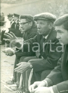 Fotografia d epoca originale 1970 ca NAZIONALE RUSSA Commissario Tecnico Nikolaj MOROZOV amichevole vs ITALIA 1