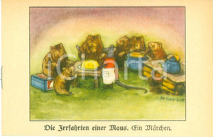 Materiale pubblicitario d’epoca 1930 ca BAD SALZUFLEN DE Hoffmann s StÃ¤rkefabriken Irrfahrten eines Maus 1