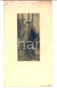 Fotografia d epoca originale 1918 WW1 Ritratto di un militare del  V Reggimento ALPINI Fotografia 1