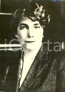 Fotografia d epoca originale 1931 NORRISTOWN USA Ritratto di Pauline DISSTON ex moglie di John WANAMAKER 1