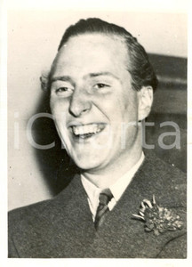 Fotografia d epoca originale 1937 STOCKHOLM Ritratto del principe Carlo BERNADOTTE di SVEZIA Fotografia 1
