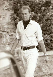 Fotografia d epoca originale 1960 ca SAINTTROPEZ F Vittorio Emanuele SAVOIA Ritratto Fotografia 1