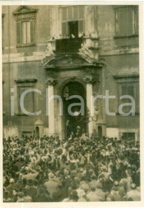 Fotografia d epoca originale 1939 ROMA Matrimonio Maria di SAVOIA e Louis DE BOURBONPARME Fotografia 1