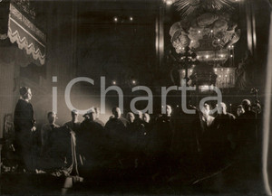 Fotografia d epoca originale 1960 MADRID Chiesa di SAN ISIDRO Fabiola MORA Y ARAGON durante il Te Deum 4 1