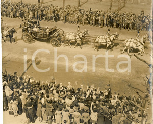 Fotografia d epoca originale 1948 LONDON Celebrazioni nozze d argento George VI Elizabeth BOWESLYON 1