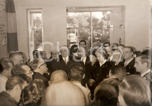 Fotografia d epoca originale 1960 MADRID Donna Fabiola MORA Y ARAGON riceve l omaggio del Comune Foto 3 1