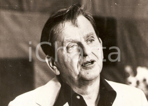 Fotografia d epoca originale 1985 ca STOCCOLMA SVEZIA Ritratto del Primo Ministro Olof PALME Fotografia 1