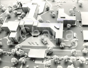 Fotografia d epoca originale 1979 BONN Plastico Palazzo Polizia Criminale  BUNDESKRIMINALAMT Fotografia 1