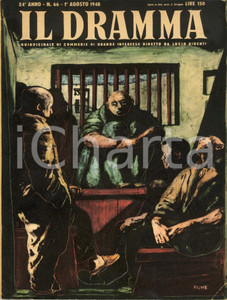 Giornale, rivista storica 1948 IL DRAMMA William Douglas HOME Now Barabbas... Ill. FIUME Anno XXIV nÂ° 66 1