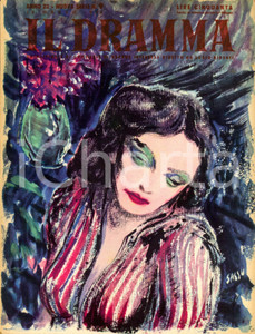 Giornale, rivista storica 1946 IL DRAMMA Edouard BORDET La prigioniera Ill. SASSU Rivista Anno XXII n° 9 1