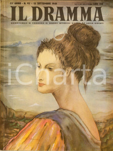 Giornale, rivista storica 1949 IL DRAMMA Jean GIONO La moglie del fornaio Ill. PALLAVICINI Anno XXV n° 93 1