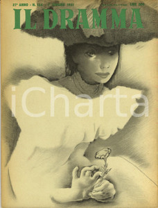 1951 IL DRAMMA Charles VILDRAC Tre mesi di prigione Ill. LIDIS *Anno XXVII nÂ°134 DATA: 1&deg; giugno 1951LUOGO: TORINOTITOLO: IL DRAMMA - QUINDICINALE DI COMMEDIE DI GRANDE INTERESSE DIRETTO DA LUCIO RIDENTI Anno XXVII n. 134  DESCRIZIONE: Rivista teatrale d'epoca. All'interno, il copione di "Tre mesi di prigione", commedia in quattro atti di Charles Vildrac.Copertina di Mariette Lidis.  EDITORE: S.E.T. - Torino  PAGINE: 60  FORMATO: cm 18 x 24  CONDIZIONI: buone (ma bruniture diffuse ai margini).  Rivista d'epoca, originale, autentica.     originale e autentica 1