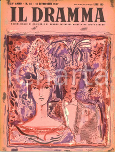 1947 IL DRAMMA Arthur KOESTLER Il bar del crepuscolo Anno XXIII nÂ°45 PALLAVICINI DATA: 15 settembre 1947LUOGO: TORINOTITOLO: IL DRAMMA - QUINDICINALE DI COMMEDIE DI GRANDE INTERESSE DIRETTO DA LUCIO RIDENTI Anno XXIII n. 45  DESCRIZIONE: Rivista teatrale d'epoca. All'interno, il copione di "Il bar del crepuscolo" di Arthur Koestler.Copertina di Federico Pallavicini.  EDITORE: S.E.T. - Torino  PAGINE: 60  FORMATO: cm 18 x 24  CONDIZIONI: mediocri (strappi al dorso; bruniture ai margini delle pagine e delle brossure).  Rivista d'epoca, originale, autentica.     originale e autentica 1