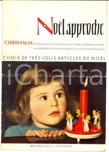 Materiale pubblicitario d’epoca 1970 ca NUERNBERG D Ditta WOLST & STAUDT Catalogo NATALE ILLUSTRATO 1
