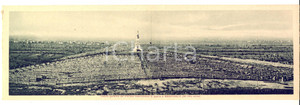 Cartolina originale da collezione 1927 REDIPUGLIA GO Veduta generale cimitero di guerra Cartolina DOPPIA FP NV 1