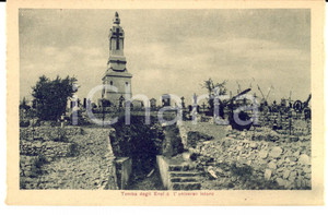 Cartolina originale da collezione 1927 Sacrario REDIPUGLIA GO Tomba degli eroi Ã¨ l universo intero Cartolina 1