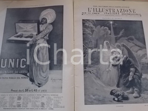 Giornale, rivista storica 1915  WW1 L ILLUSTRAZIONE ITALIANA Natale al fronte Sovracoperta n° 52 1