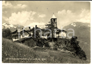 Cartolina originale da collezione 1953 GRAVERE TO Certosa della LOSA  VAL SUSA Cartolina DANNEGGIATA FG VG 1