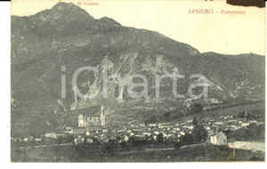 Cartolina originale da collezione 1915 ca ARSIERO VI Veduta panoramica dell abitato Cartolina postale FP NV 1
