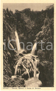 Cartolina originale da collezione 1930 ca TIVOLI RM Cascata Bernini e Grotta di Nettuno Cartolina FP NV 1