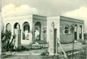 Cartolina originale da collezione 1970 ca LIDO DI CAMPOMARINO Ristorante LA CAPONCINA Cartolina FG VG 1