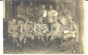1921 WITTLAER (D) Soldats français 2ème régiment avec maréchal-ferrant *Photo