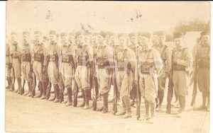 Fotografia d epoca originale 1915 ca WW1 FRANCE Soldats d INFANTERIE COLONIALE dÃ©ployÃ©s Photo 1