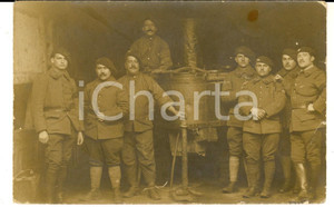 Fotografia d epoca originale 1915 ca WW1 FRANCE Chasseurs du 24e rÃ©giment PRIX DE TIR Photo 1