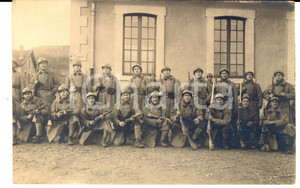 Fotografia d epoca originale 1928 FRANCE Fusiliers du 162e rÃ©giment Photo GRANDE GUERRE 1