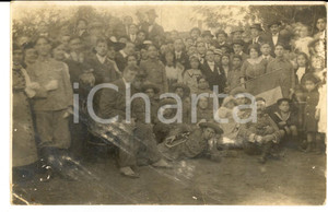 Fotografia d epoca originale 1920 ca TUNISIE Jeunes musiciens d un collÃ¨ge militaire Photo A LA CHATELAINE 1