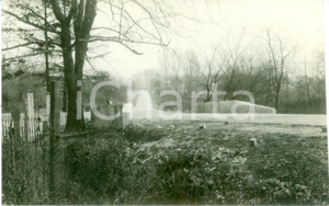 Fotografia d epoca originale 1918 FAYETTE COUNTY, PENNSYLVANIA USA Particolare di una frana nel fosso FOTO 1