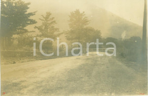 Fotografia d epoca originale 1908 GROVE TOWNSHIP, PENNSYLVANIA USA Lavori alla strada rurale Fotografia 1