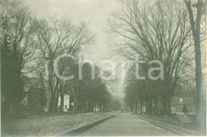Fotografia d epoca originale 1909 WELLSBORO, PENNSYLVANIA USA veduta della nuova Main Street FOTO 1