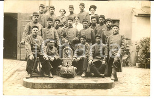 Fotografia d epoca originale 1915 ca WW1 FRANCE Soldats 5e GENIE 27Ã¨me compagnie Photo GRANDE GUERRE 1