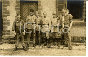 1919 CAMP BITCHE (F) Soldats 113e régiment au camp d'instruction *Photo sériale
