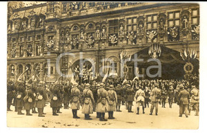 1919 PARIS Fêtes Victoire - Cérémonie à l'HOTEL DE VILLE *Photo carte postale