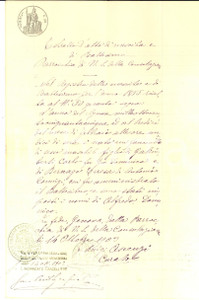 Documento originale, autentico 1903 GENOVA Parrocchia N. S. Consolazione Battesimo Alfredo GALIMBERTI 1