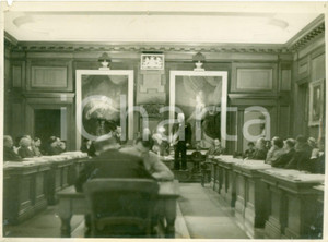 Fotografia d epoca originale 1942 BERMUDA Winston CHURCHILL visita la Bermuda House of Assembly Fotografia 1