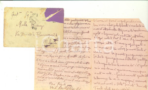 Autografo originale 1942 WW2 TORINO Pietro RIGOLA a riveder le stelle dopo le bombe Autografo 1